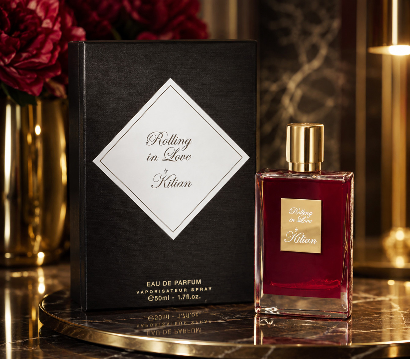 Kilian Rolling in Love Eau de Parfum EDP 1.7 oz 50ml Sealed Unisex Fragrance