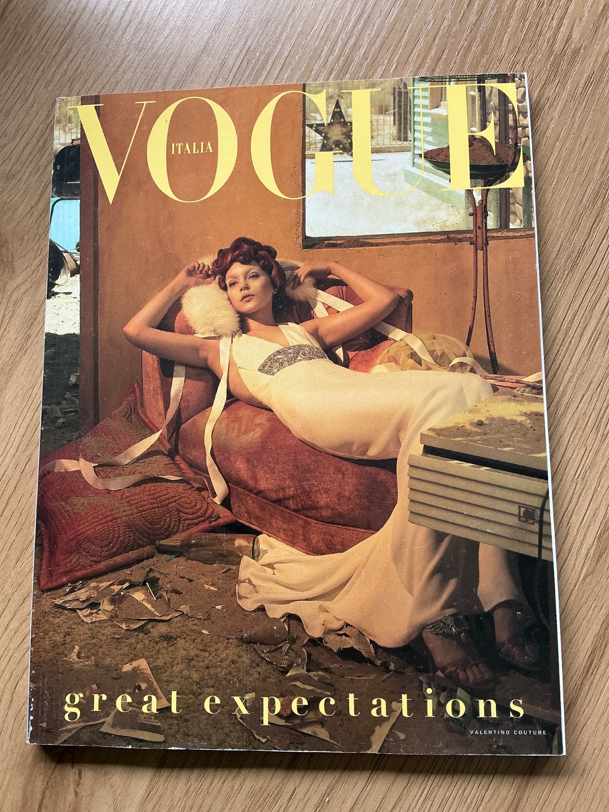 vogue italia mag September 2004 No 649 Elise Crombez Steven Meisel Daria Werbowy