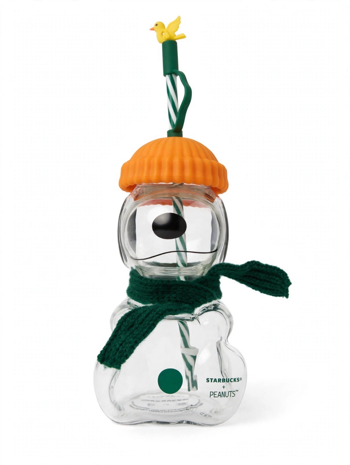 2026 Starbucks x Peanuts® Snoopy Clear Glass Cold Cup 2026 Starbucks x Peanuts® Snoopy Clear Glass Cold Cup