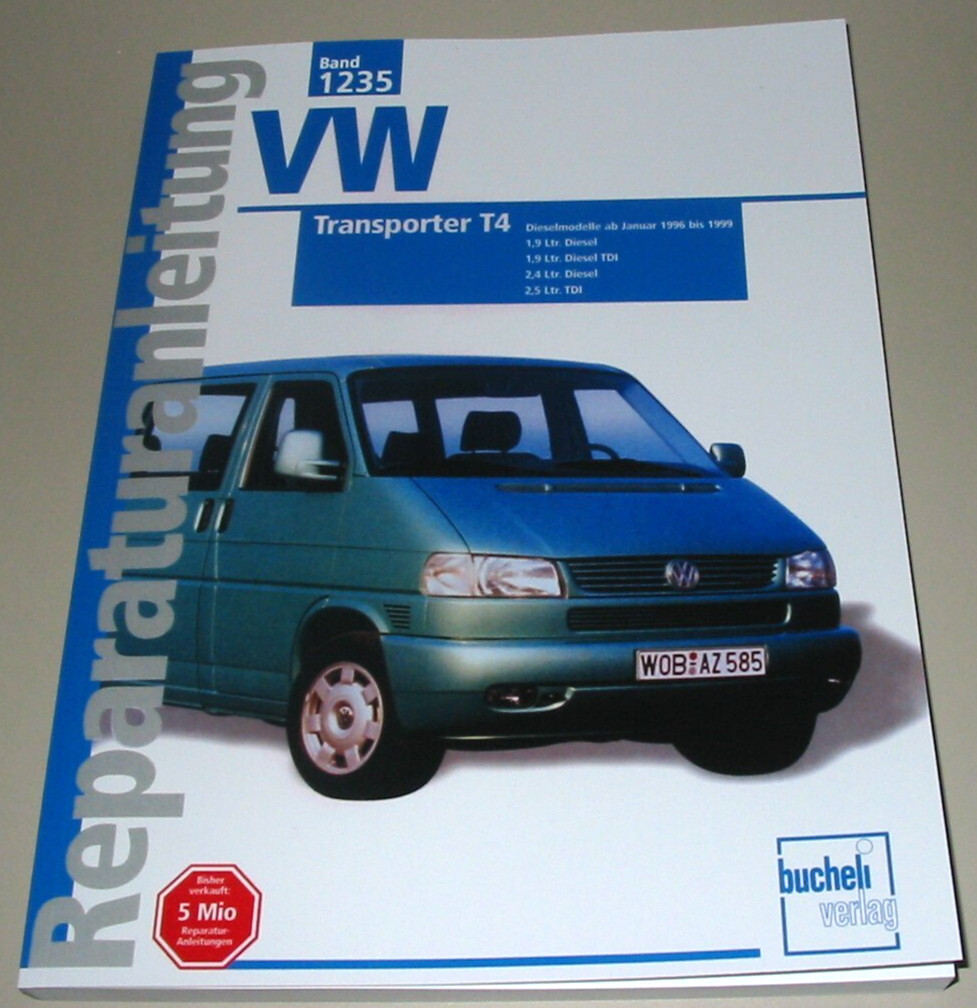 Repair Manual VW Transporter T4 1.9 2.4 2.5 L TDI T 4 Diesel 1996-1999 NEW Repair Manual VW Transporter T4 1.9 2.4 2.5 L TDI T 4 Diesel 1996-1999 NEW
