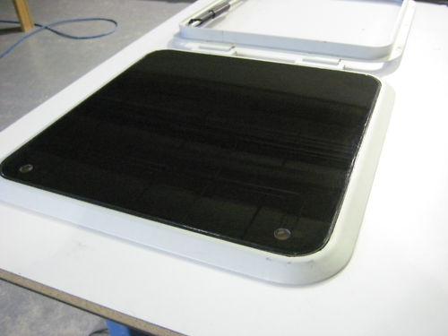 Bomar replacement hatch lens NO FRAME 20 3/16