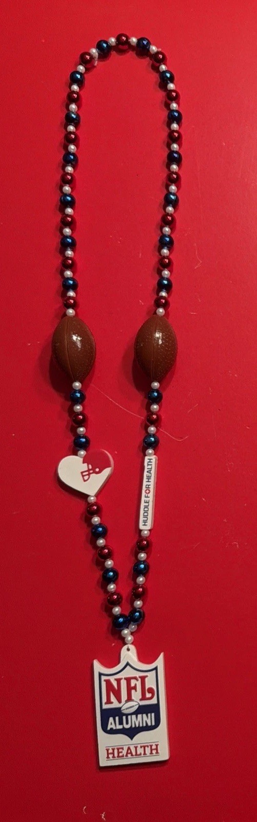 NFL Alumni Football Player Necklace Chain Bling RARE