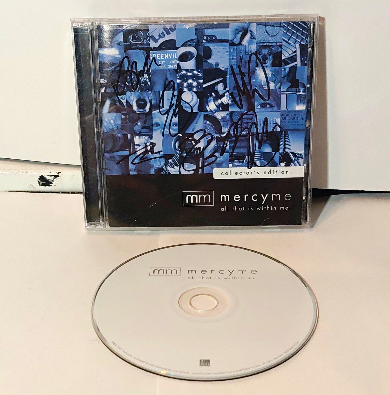MercyMe All That Is Within Me Collector’s Edition Signed CD & Booklet MercyMe All That Is Within Me Collector’s Edition Signed CD & Booklet