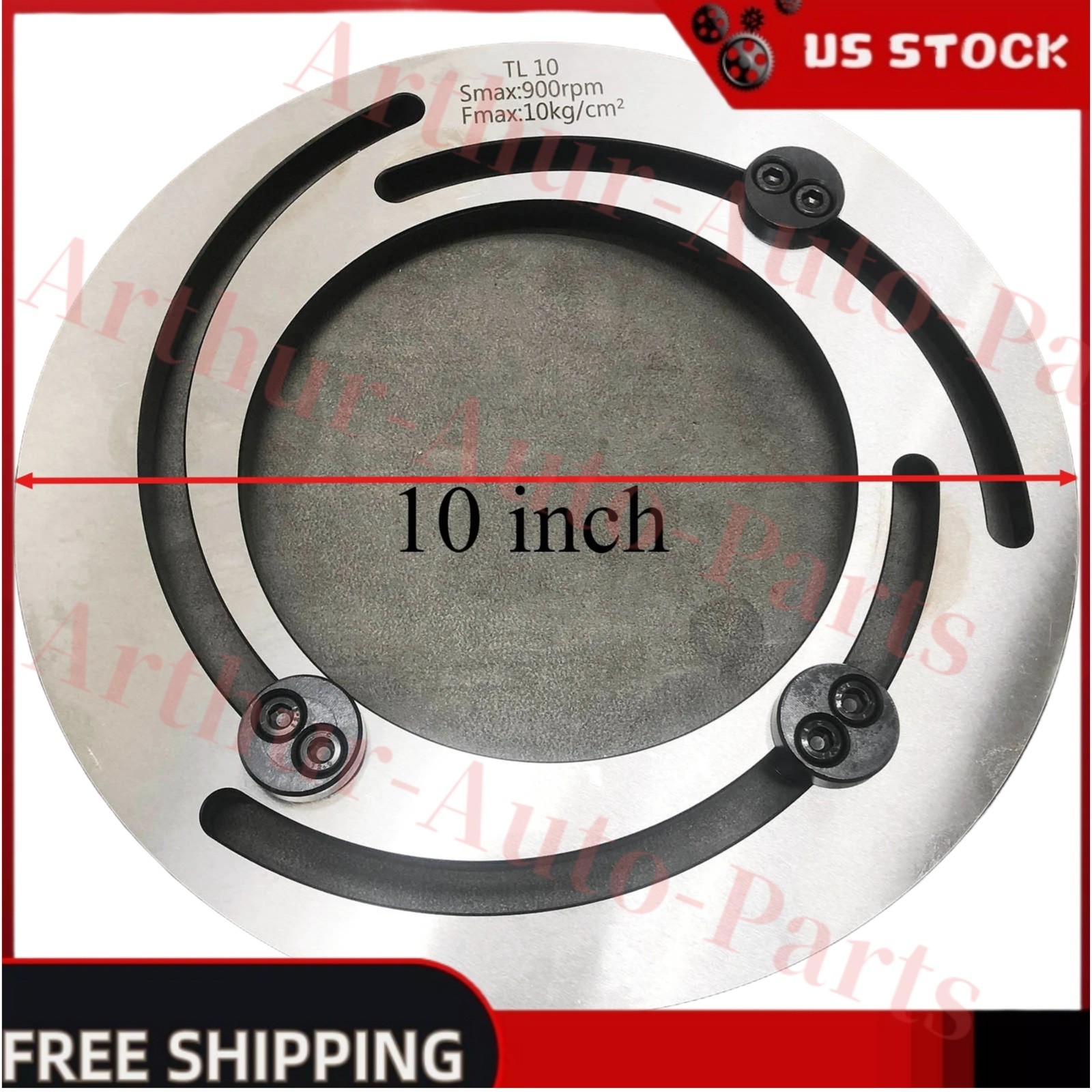 For 10 inches Lathe Hydraulic Chuck Claw Trimmer Jaw Boring Ring Adjustable Tool