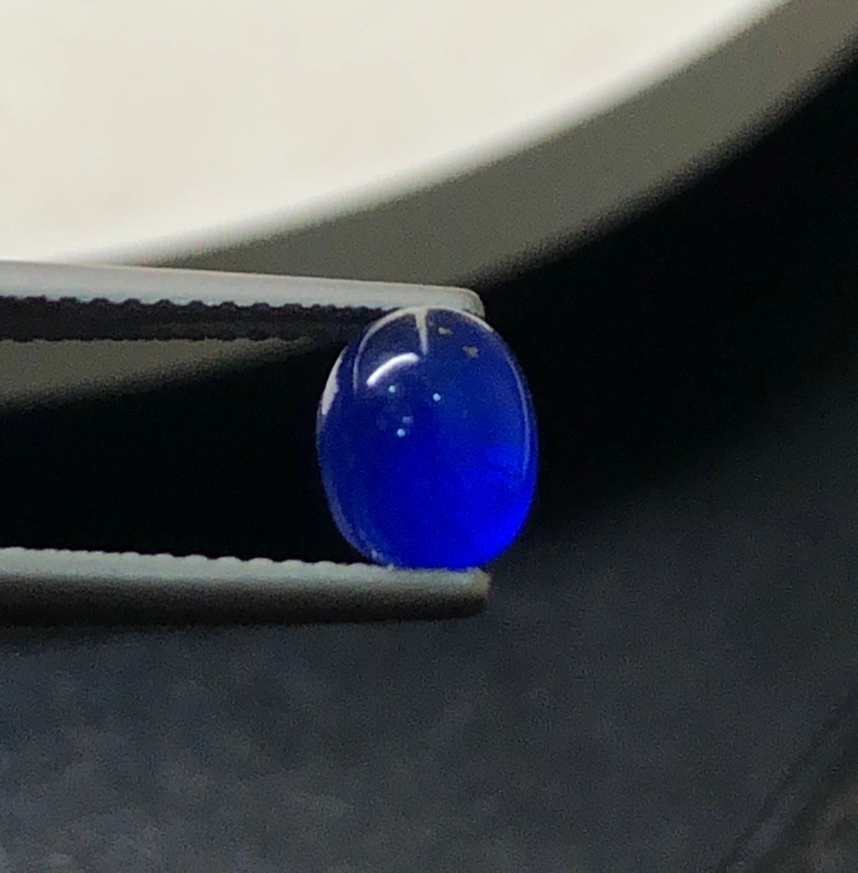 1.25 Carat Natural Rare Blue Hauyne Cabochon From Afghanistan (sodalite)