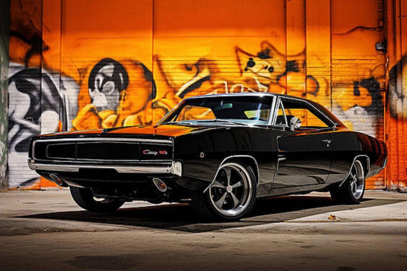 1970 Dodge Charger R T Poster 24x36 – Classic Muscle Car Wall Art