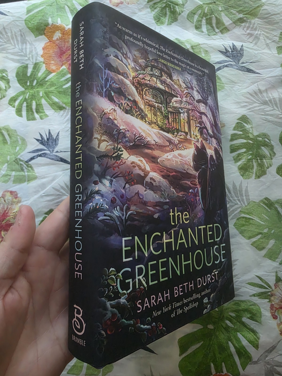 SIGNED The Enchanted Greenhouse Sarah Beth Durst 1st  Sprayed Edges