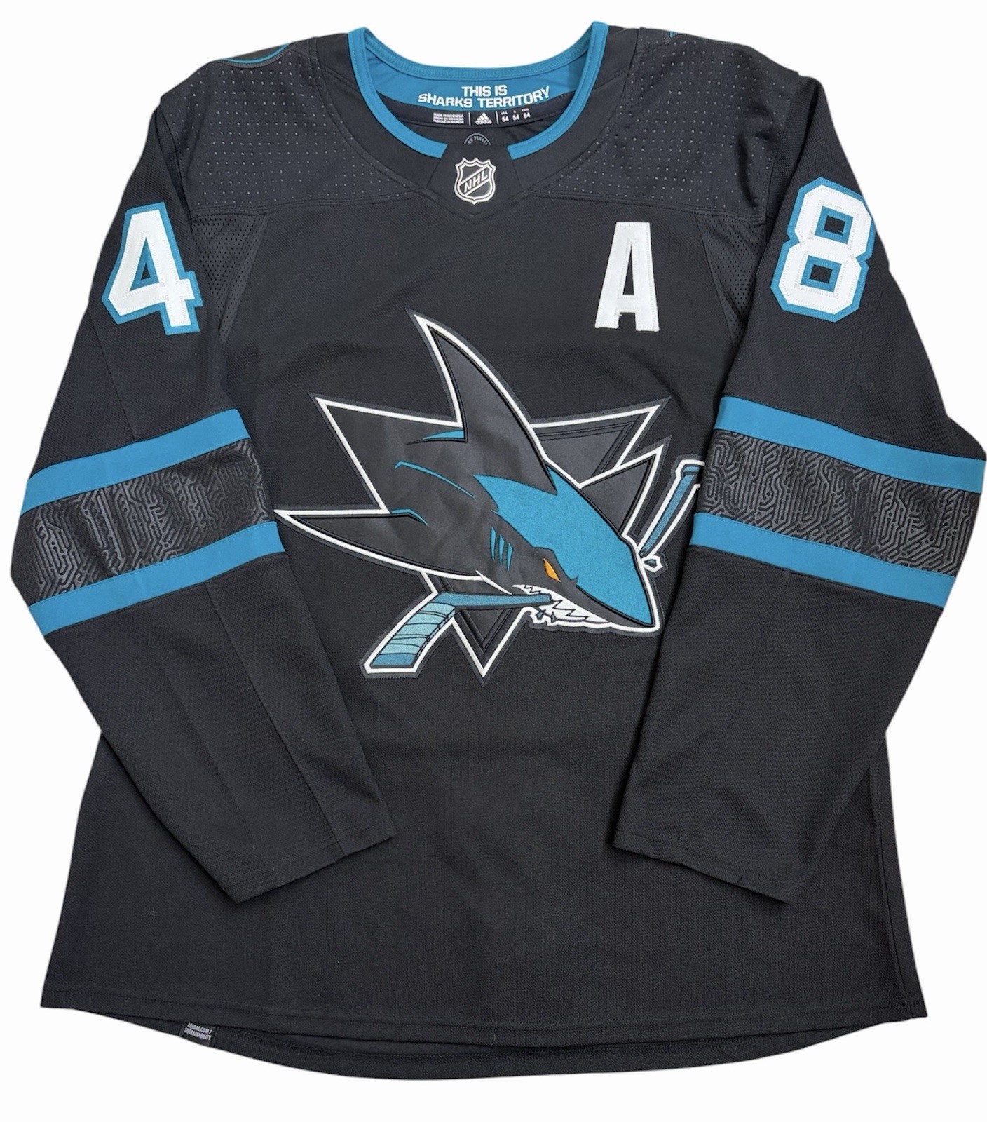 San Jose Sharks Authentic Tomas Hertl Stitched Black Stealth Alt. Jersey Size 54 San Jose Sharks Authentic Tomas Hertl Stitched Black Stealth Alt. Jersey Size 54