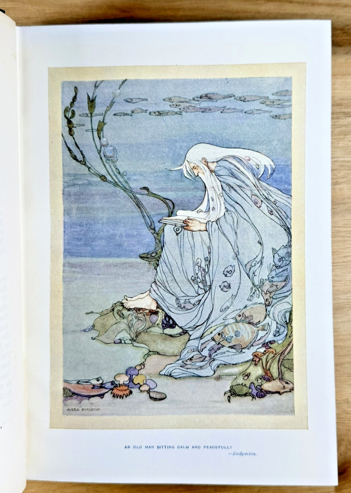 Rare Keats Poems 1911 with 24 Art Nouveau Color Plates by Averil Burleigh Rare Keats Poems 1911 with 24 Art Nouveau Color Plates by Averil Burleigh