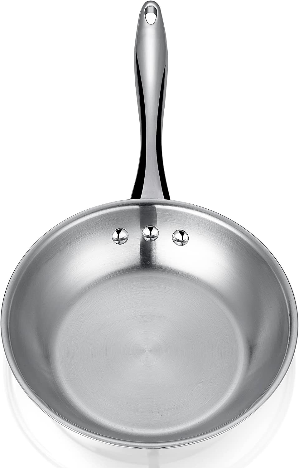 Ozeri Stainless Steel Earth Frying Pan, Restaurant Edition - [ 3 SIZE OPTIONS ]