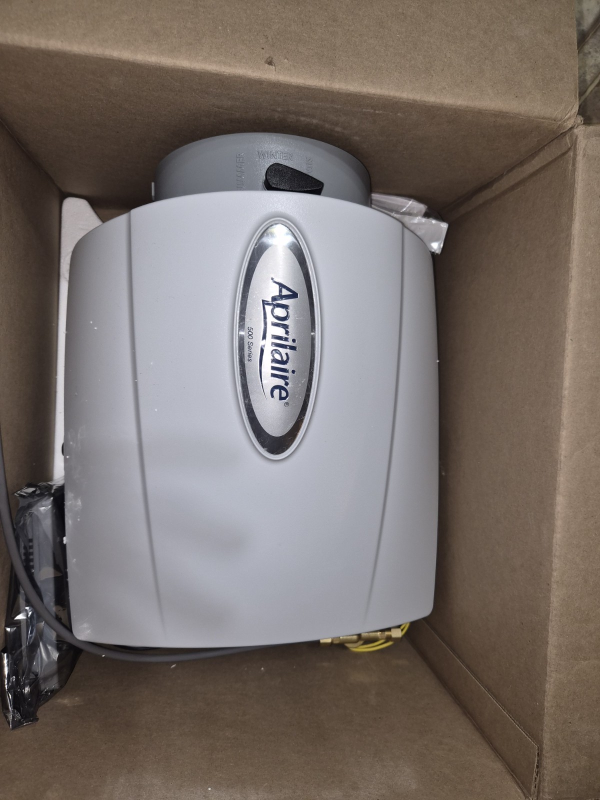 AprilAire 500 Whole House Bypass Humidifier Auto Control + 5844 Install Kit