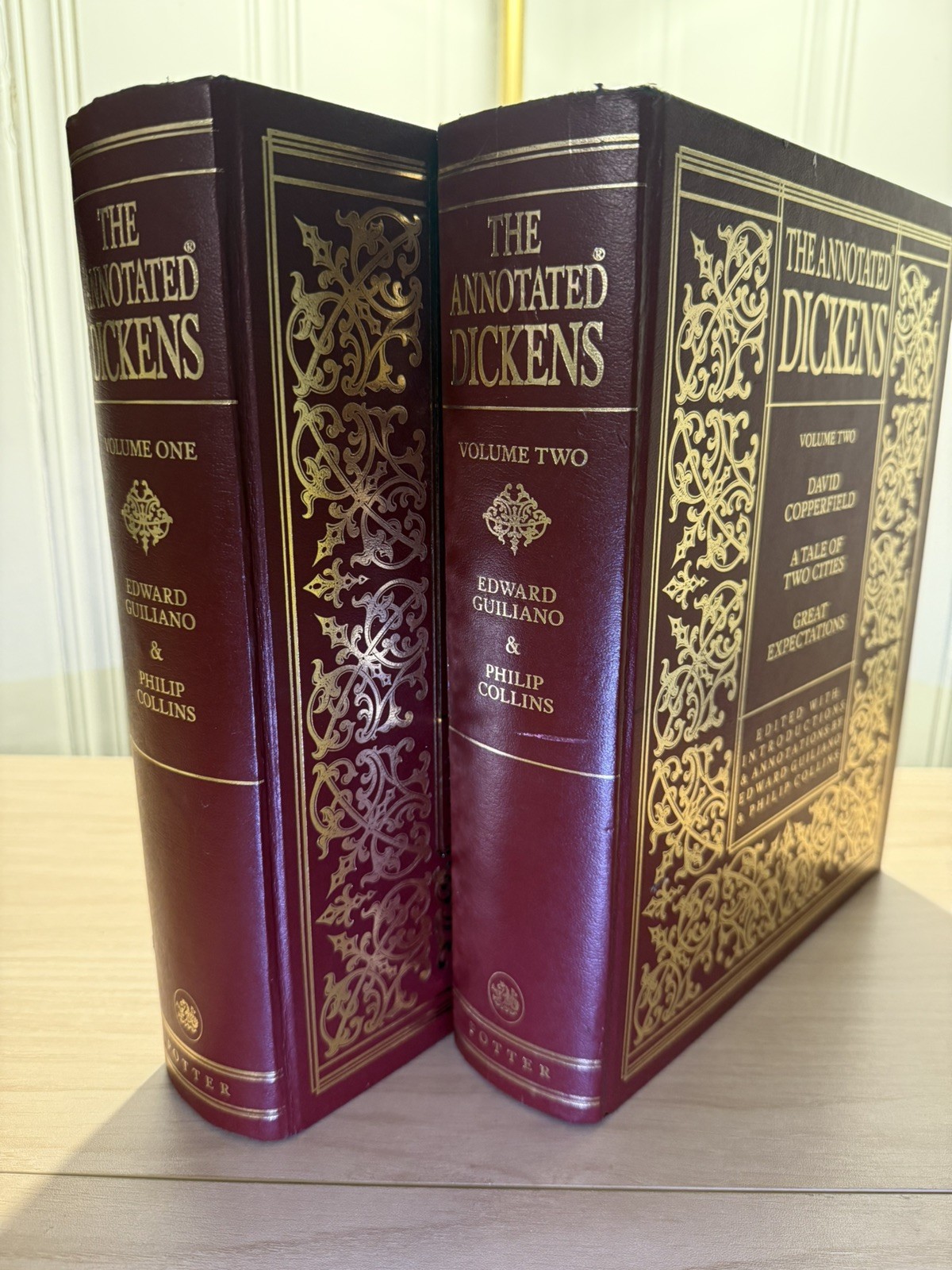 THE ANNOTATED DICKENS [COMPLETE IN 2 VOLUMES] By Charles Author Dickens *VG+*