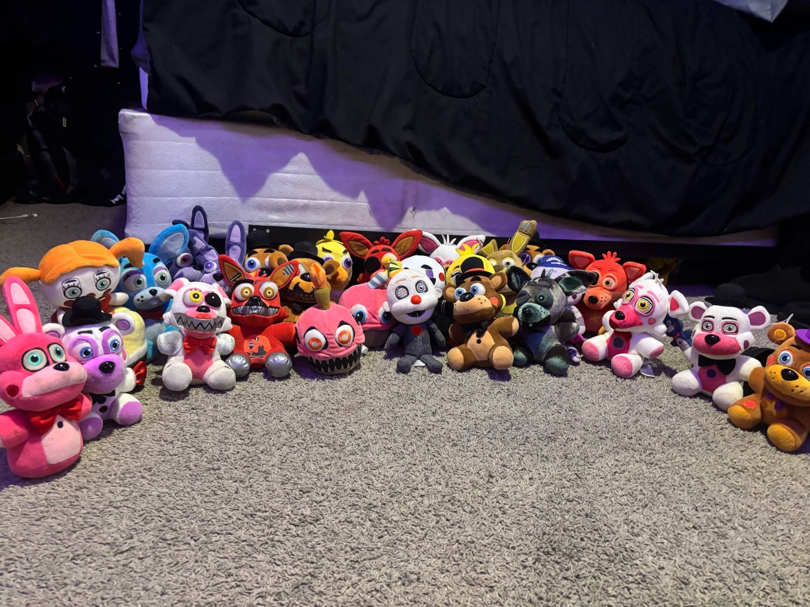 Huge Funko 7” FNAF Plush Lot 25+ Rare Retired Toy Freddy + More CHECK DESC