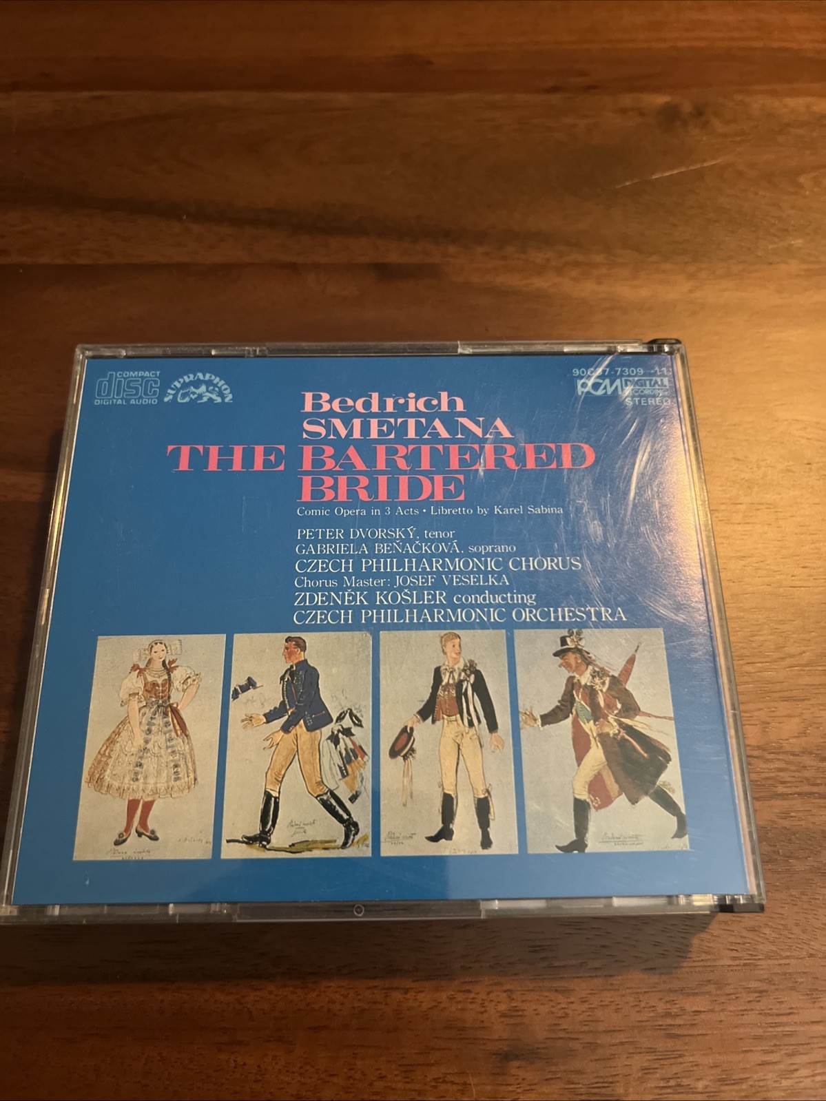 Bedrich Smetana The Bartered Bride 3 CD Box Set Japan Import Supraphon 90C37-730 Bedrich Smetana The Bartered Bride 3 CD Box Set Japan Import Supraphon 90C37-730