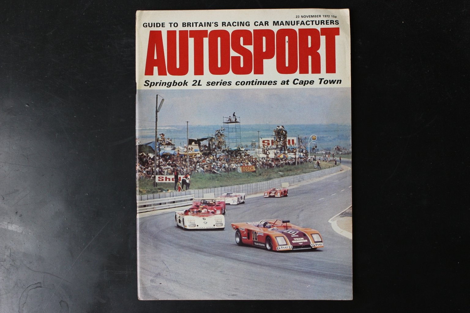 AUTOSPORT Magazine Nov 1972 Racing Car Manufacturers Vintage Auto