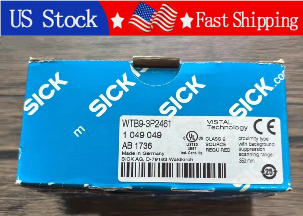 1PCS Brand New SICK WTB9-3P2461 Proximity Switch Sensor WTB9-3P2461 US Stock