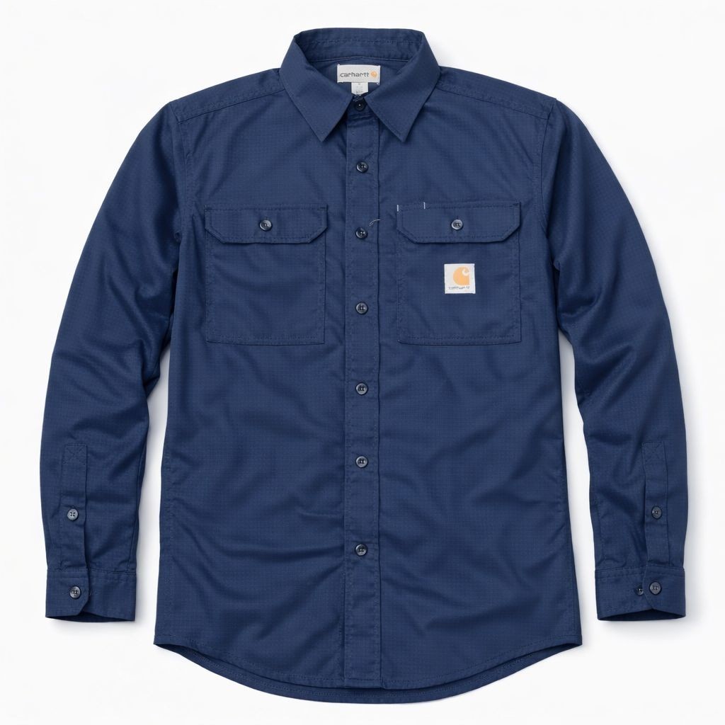 Carhartt Men\'s Long-Sleeve Button-Down Work Shirt Carhartt Men\'s Long-Sleeve Button-Down Work Shirt