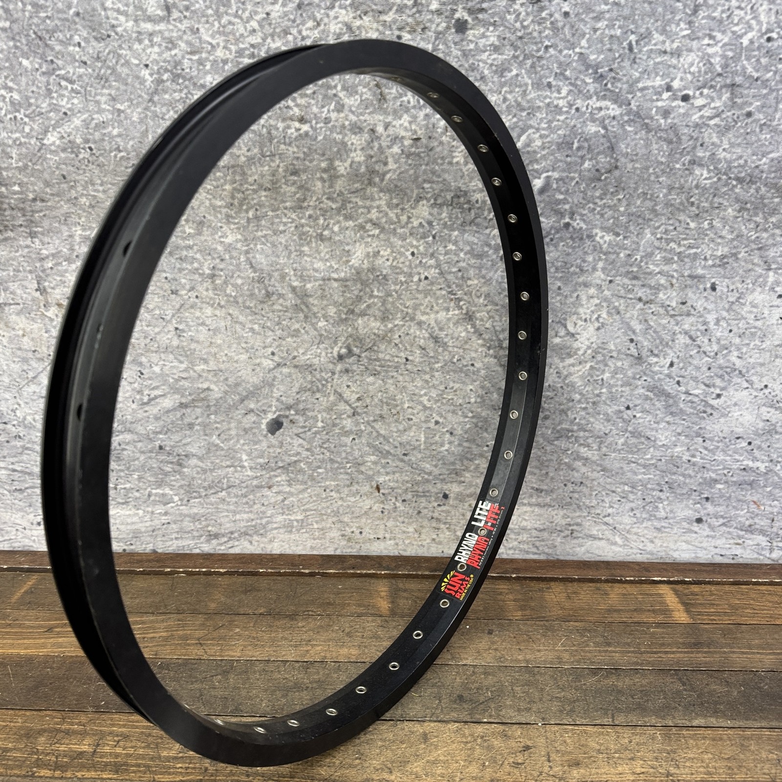Sun Rims Rhyno Lite 20in BMX Rim 36H Black Clincher USA Alloy 6000