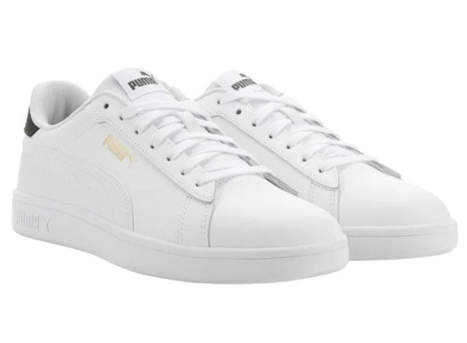 NEW Puma Men\'s White Ace Court Shoes Variety In Size NEW Puma Men\'s White Ace Court Shoes Variety In Size