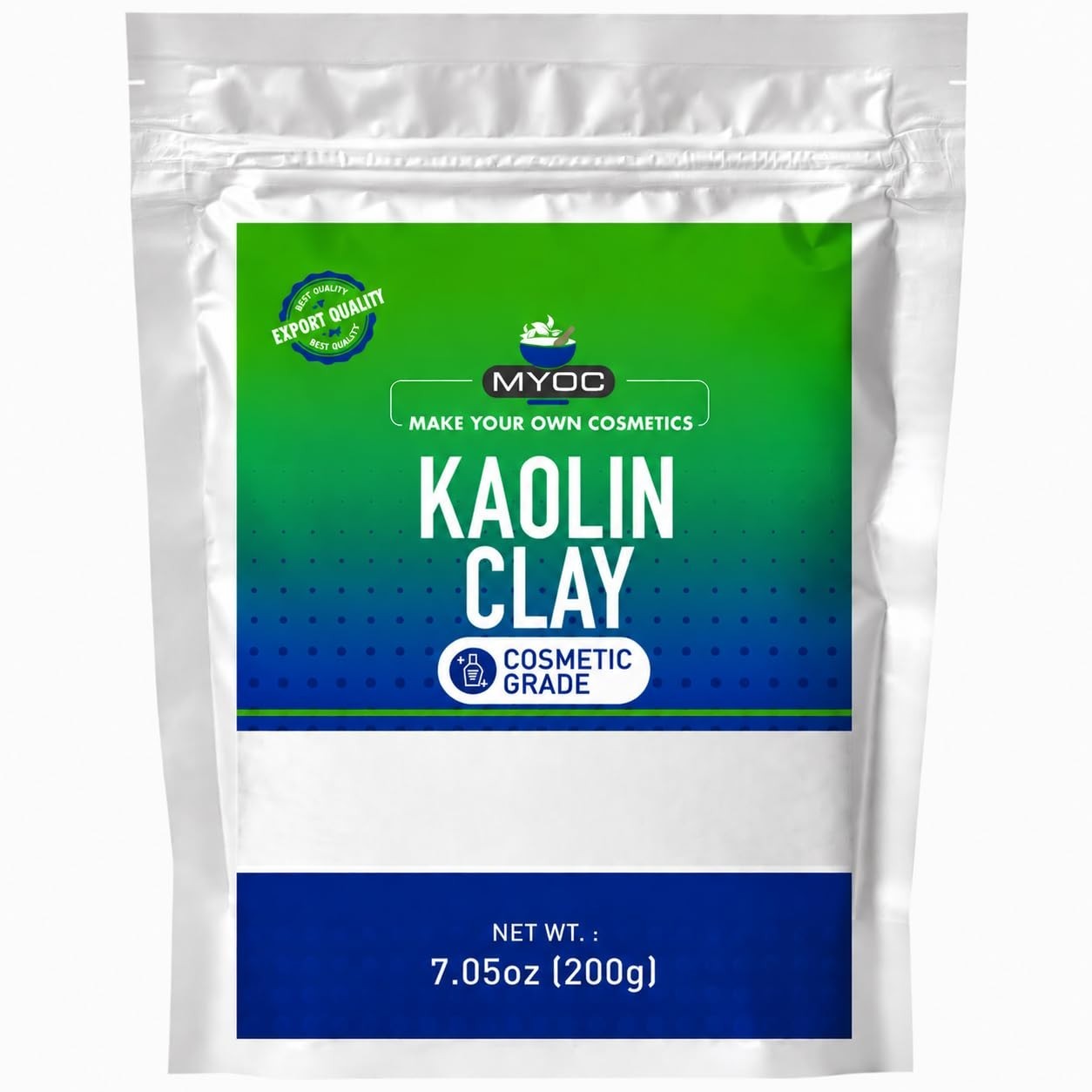 Kaolin Clay Cosmetic Grade for DIY Skin Care & Soap Making in bulk