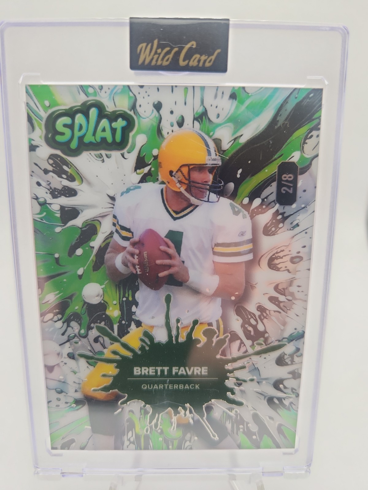 2025 Wild Card Splat Football Brett Farve 2/8