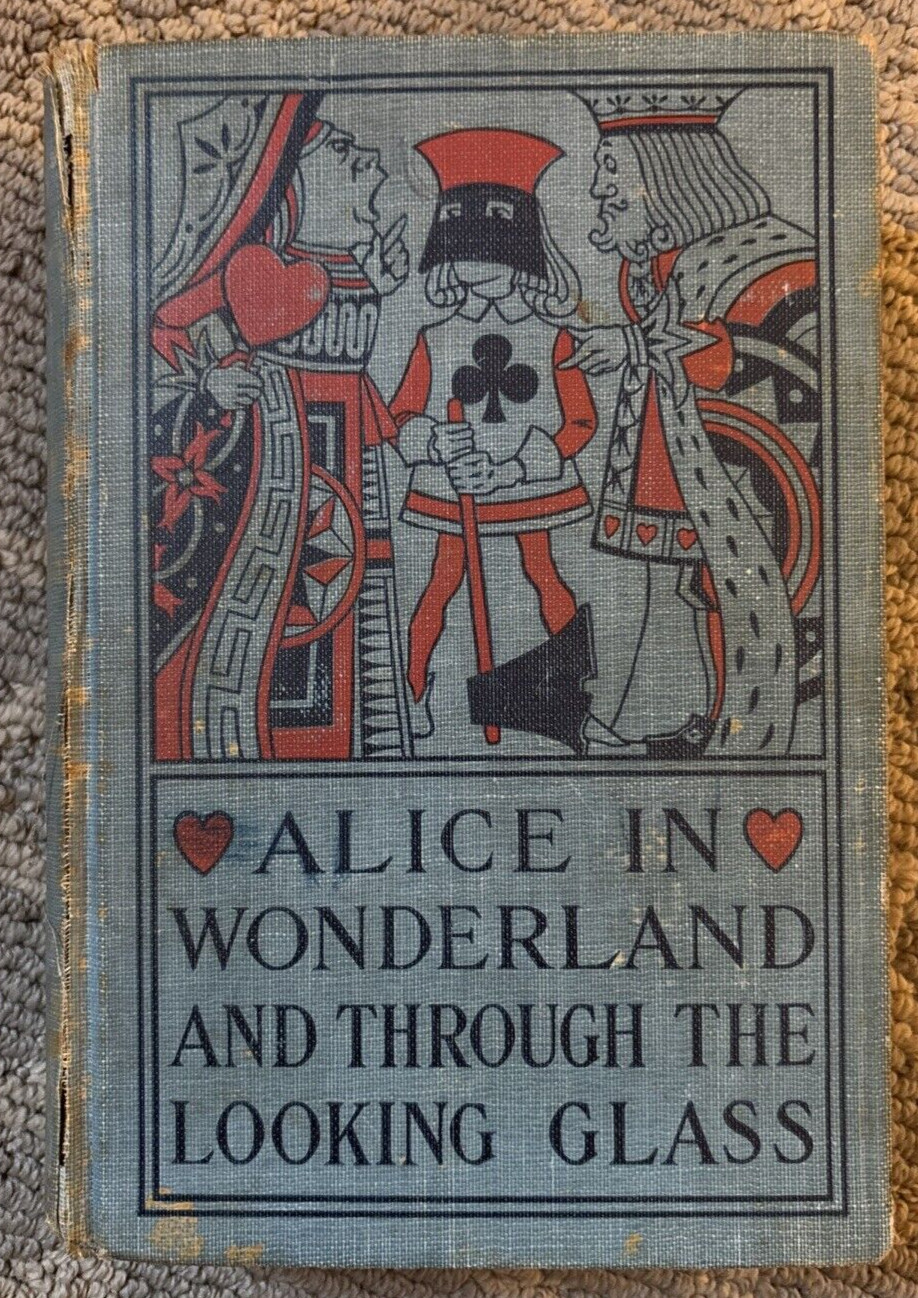 Vtg Alice In Wonderland And Through The Looking Glass Lewis Carroll Vtg Alice In Wonderland And Through The Looking Glass Lewis Carroll