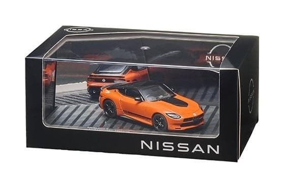 Kyosho 1/43 Nissan Fairlady Z Diecast Model Orange Black