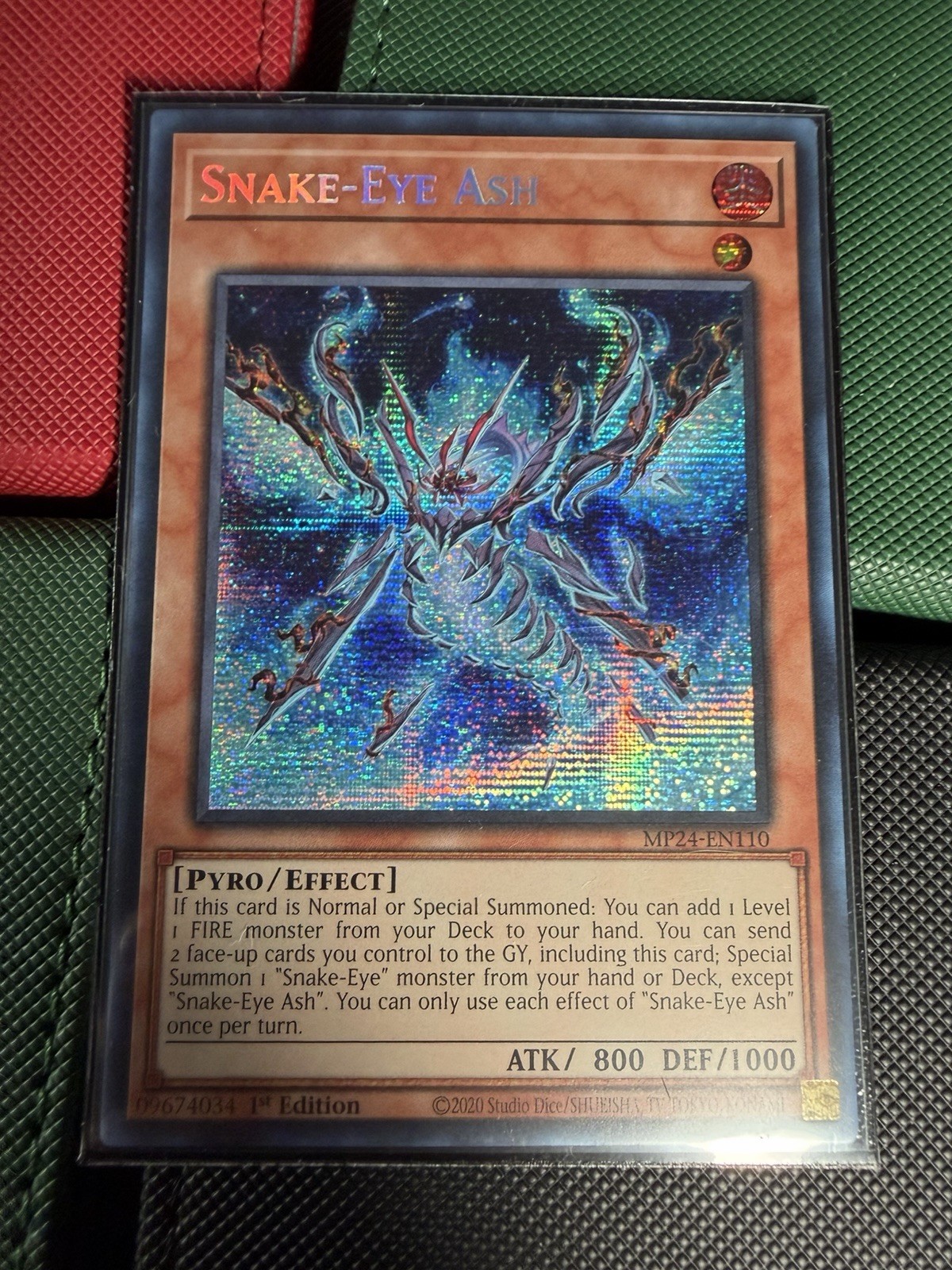 Snake-Eye Ash MP24-EN110 1st Edition Secret Rare Near Mint Snake-Eye Ash MP24-EN110 1st Edition Secret Rare Near Mint