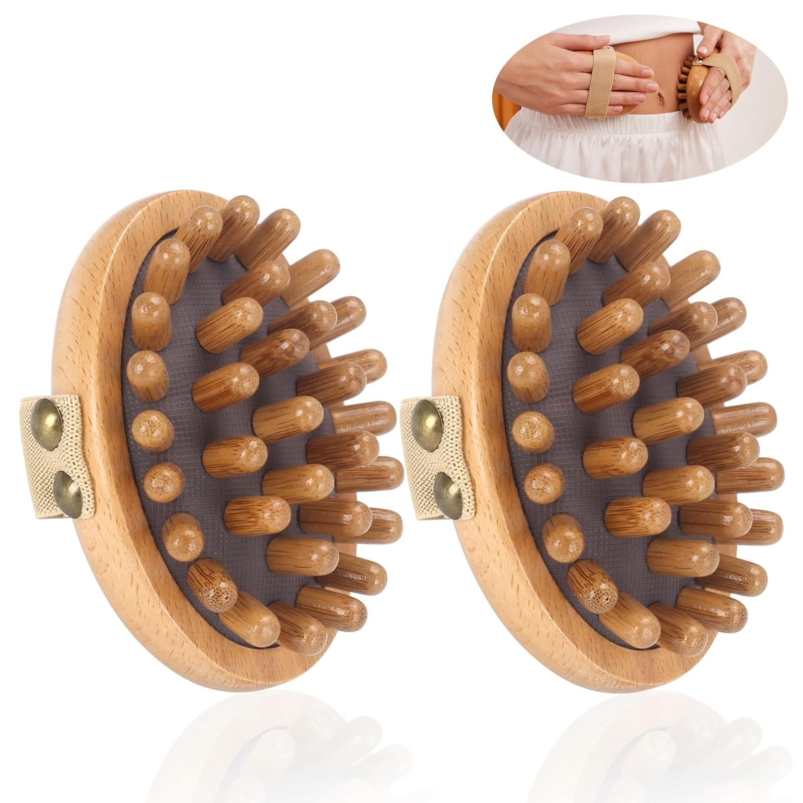 2PCS Meridian Massage Brush,Gua Sha Tool,Body Massage Brush,Wood Therapy Massage 2PCS Meridian Massage Brush,Gua Sha Tool,Body Massage Brush,Wood Therapy Massage