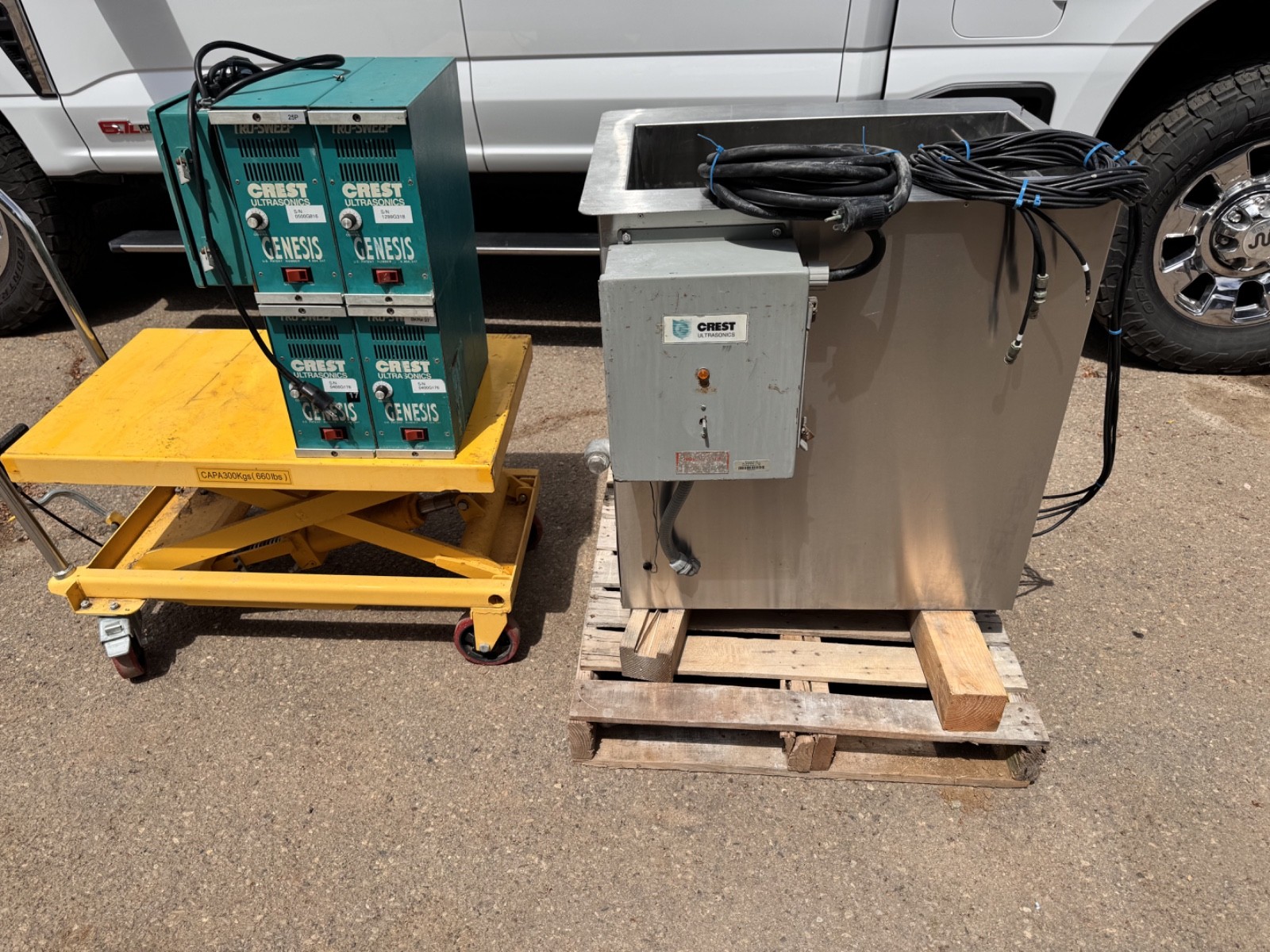 Crest 4HT-1524-24-OFE Ultrasonic Cleaning Tank 40kHz Crest 4HT-1524-24-OFE Ultrasonic Cleaning Tank 40kHz