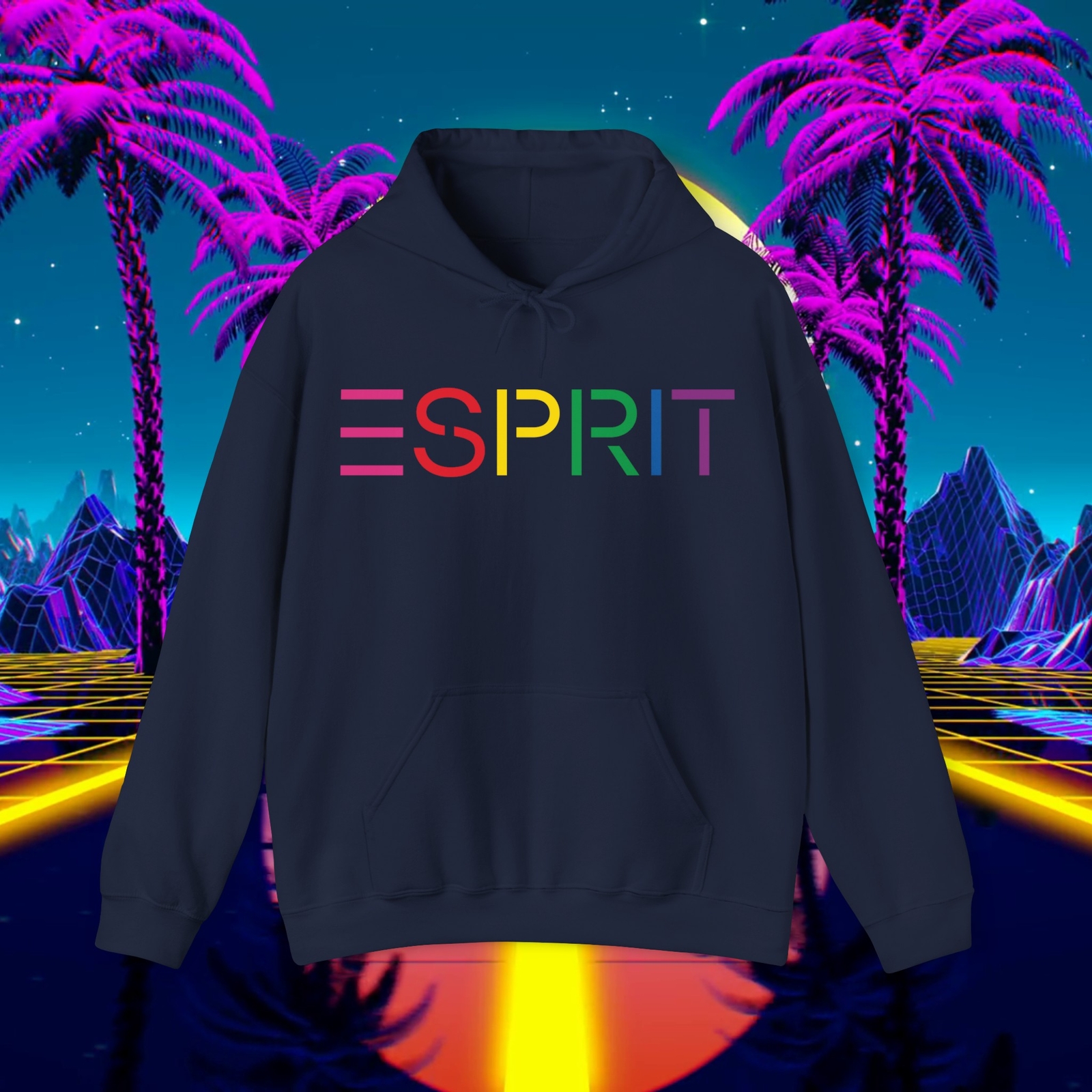 Custom ESPRIT vintage 1980s design sweatshirt Hoodie Unisex men women sweater