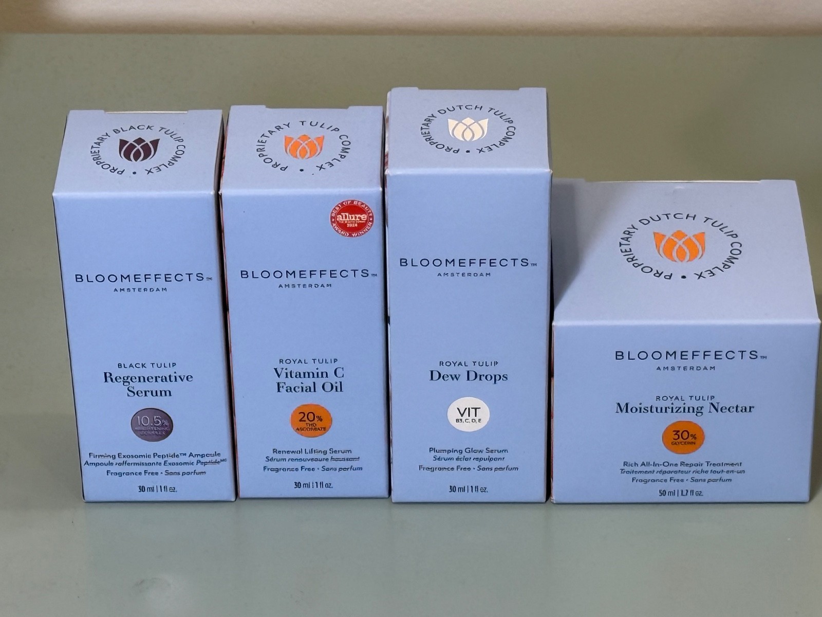 Bloomeffects Black Tulip Reg Serum / Vitamin C / Dew Drops / Moisturizing Nectar Bloomeffects Black Tulip Reg Serum / Vitamin C / Dew Drops / Moisturizing Nectar