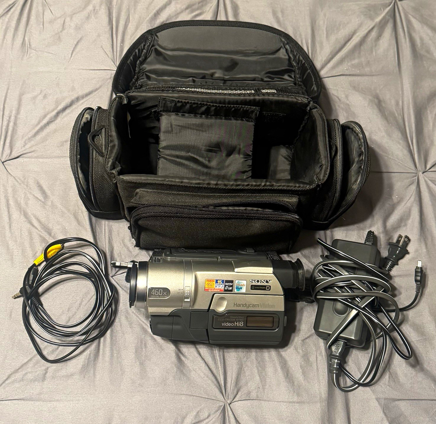 Sony Handycam CCD-TRV308 Hi8 Camcorder NightShot Y2K | Tested Works Perfectly
