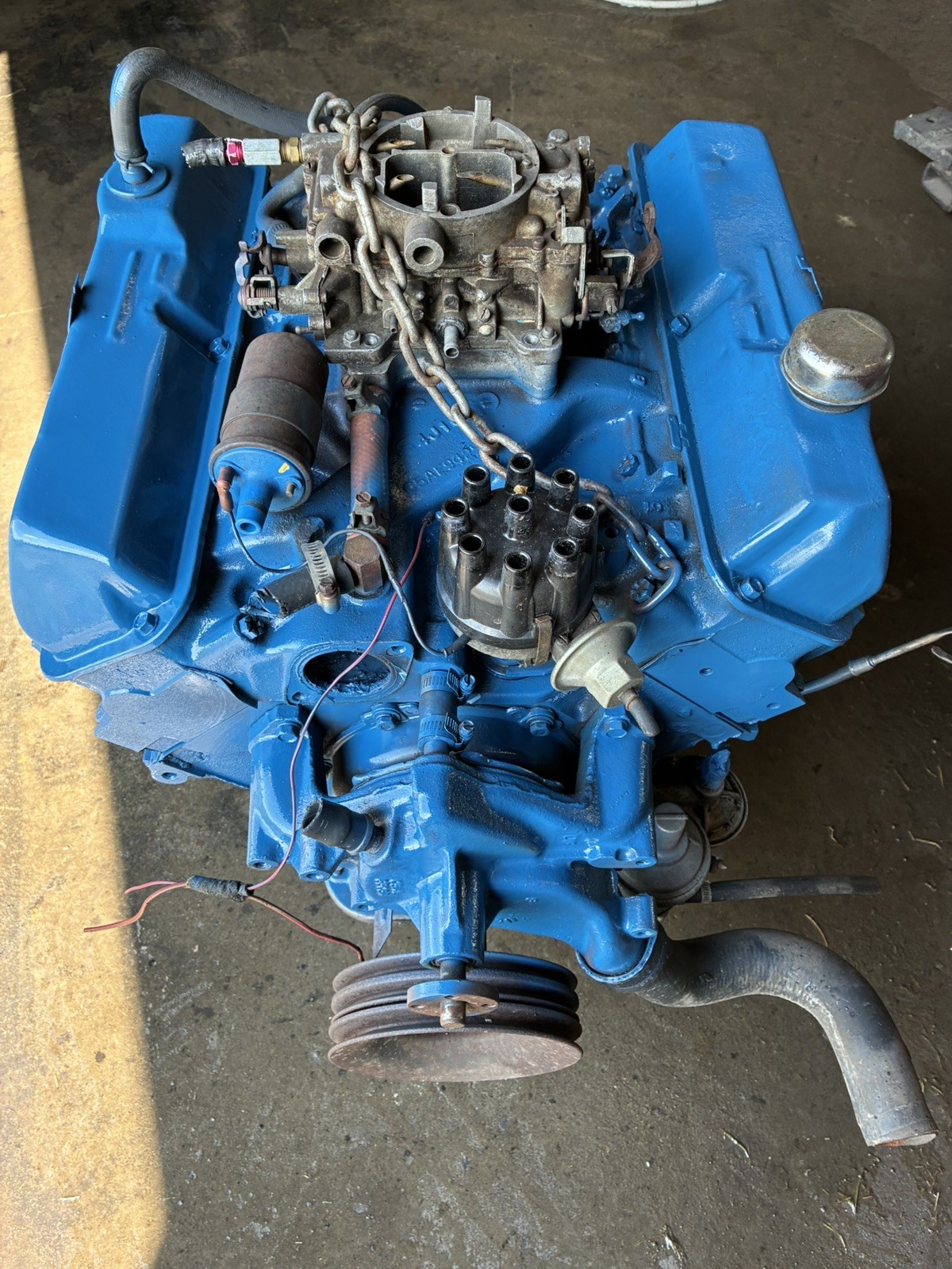 Ford 390 Engine Turns over (read description) dated 1966 