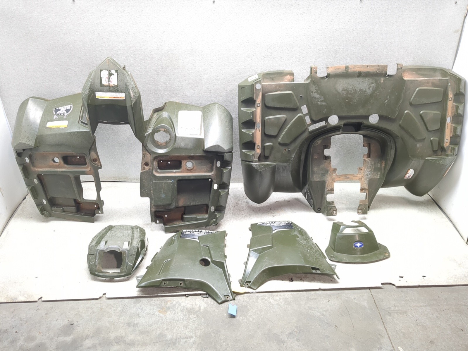 10-14 Polaris Sportsman 850 XP Front Rear Fenders With Left Right Side Panels