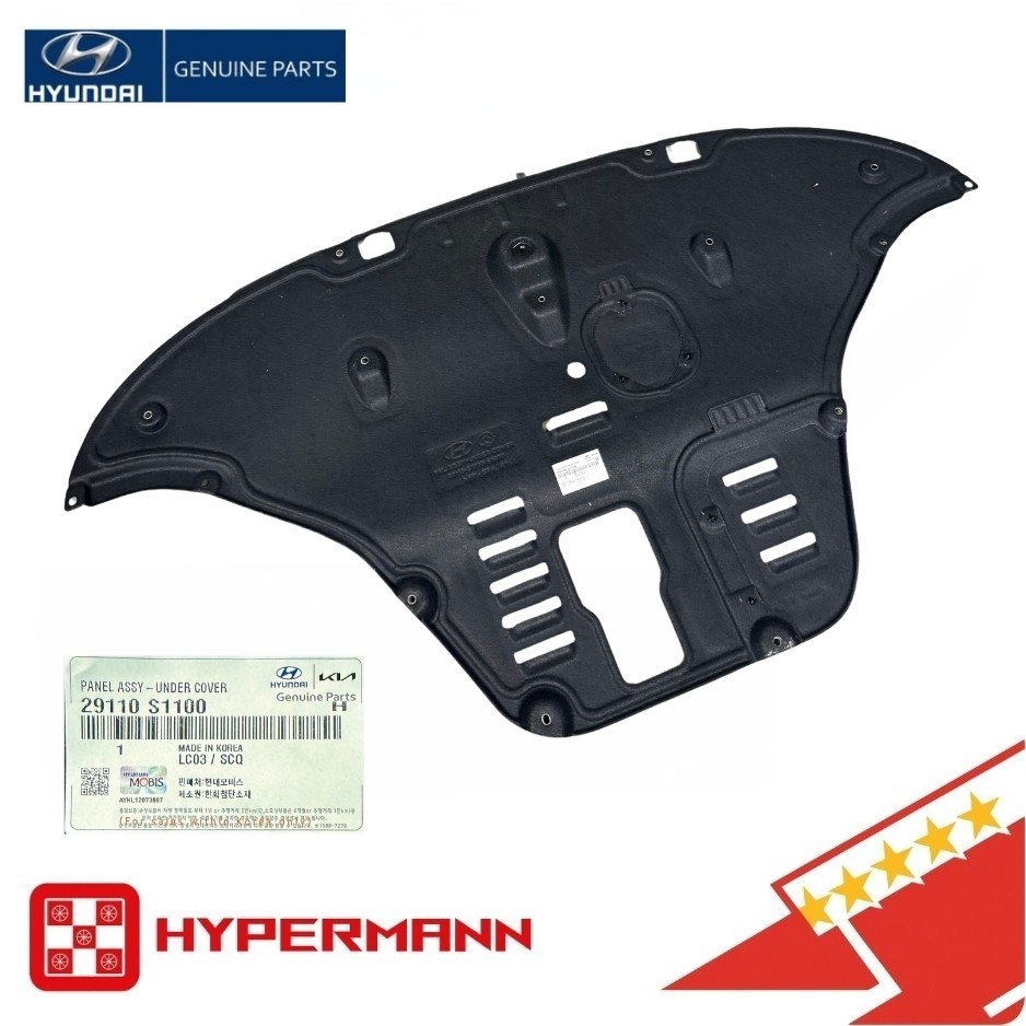 Genuine👑 29110S1100 Engine Front Splash Shield 2021-2023 Hyundai Santa Fe FWD