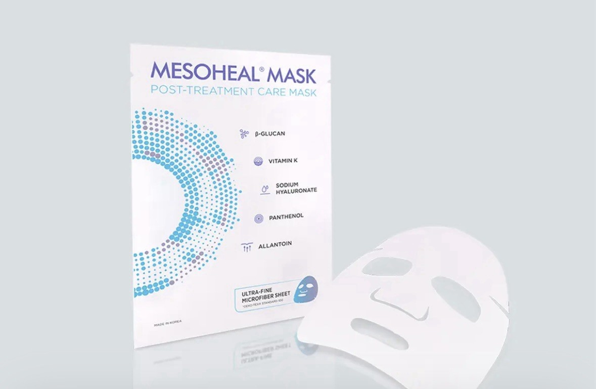Set of 5 Korean Mesoheal Mesotherapy Post-Treatment Mask For Fast Skin Recovery 