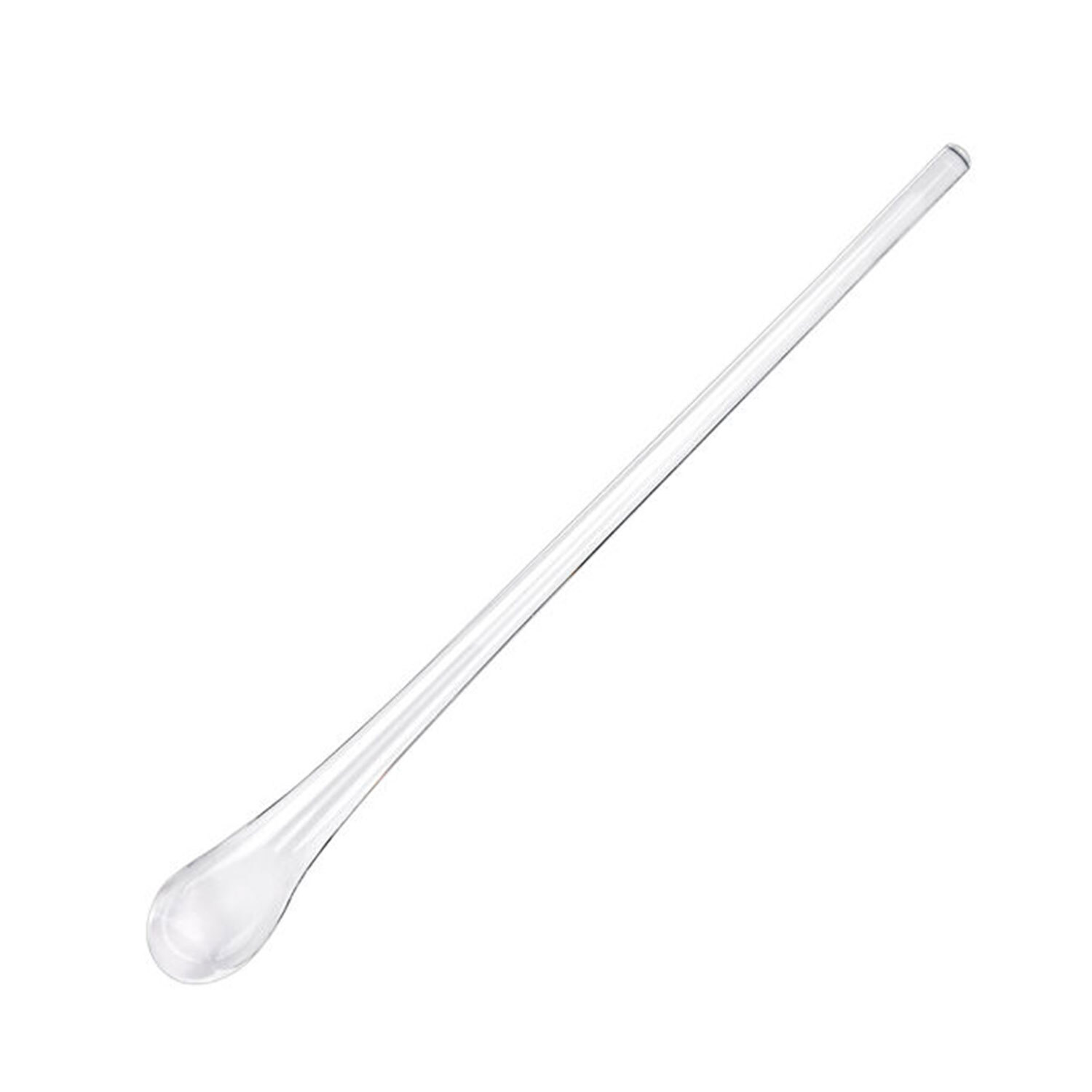 Elegant and Modern Mouth-Blown  Crystal Cocktail or Martini Stirrer - 12 Inch