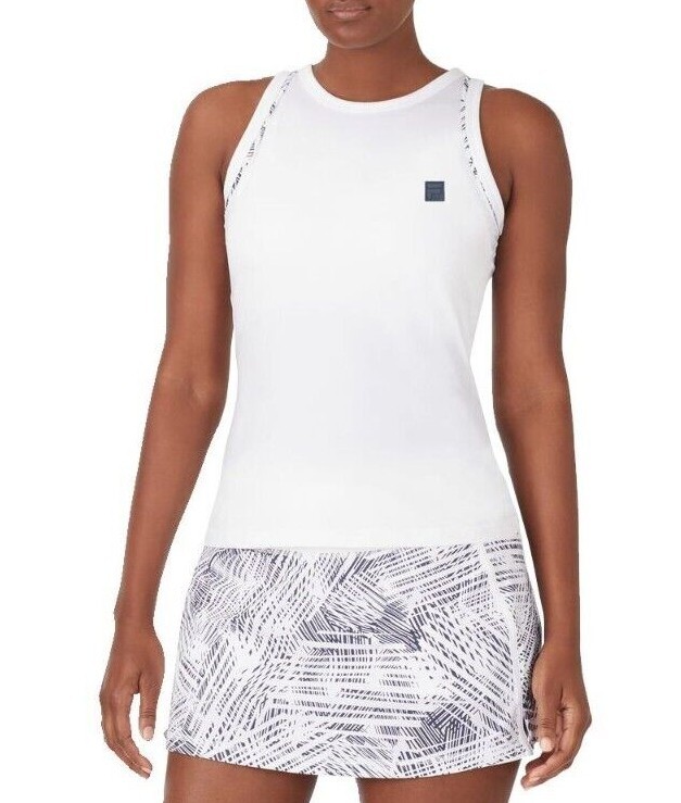 FILA Women\'s Foul Line High Neck Tennis Tank Top  - MSRP $70 - New With Tags