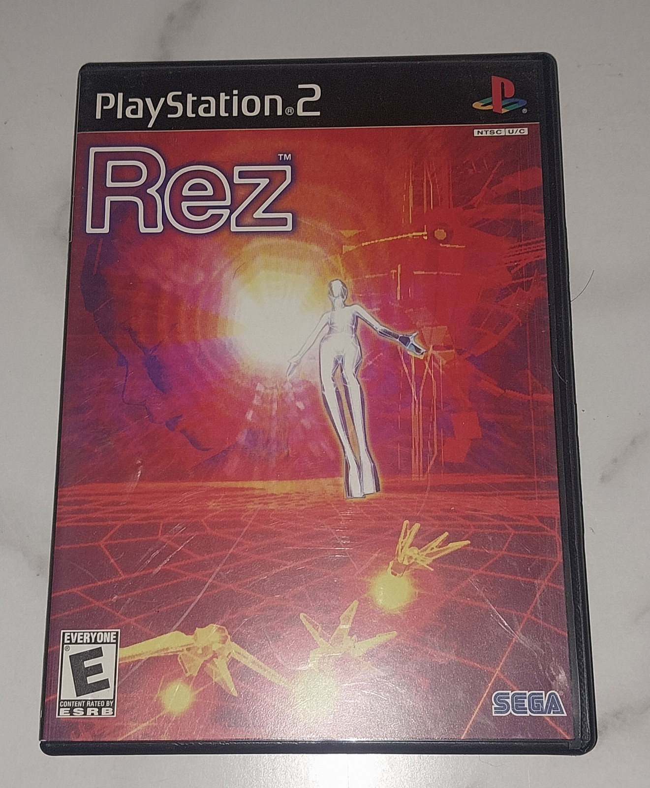 Rez (Sony PlayStation 2, 2001) CIB Disc & Manual Rare PS2 HTF