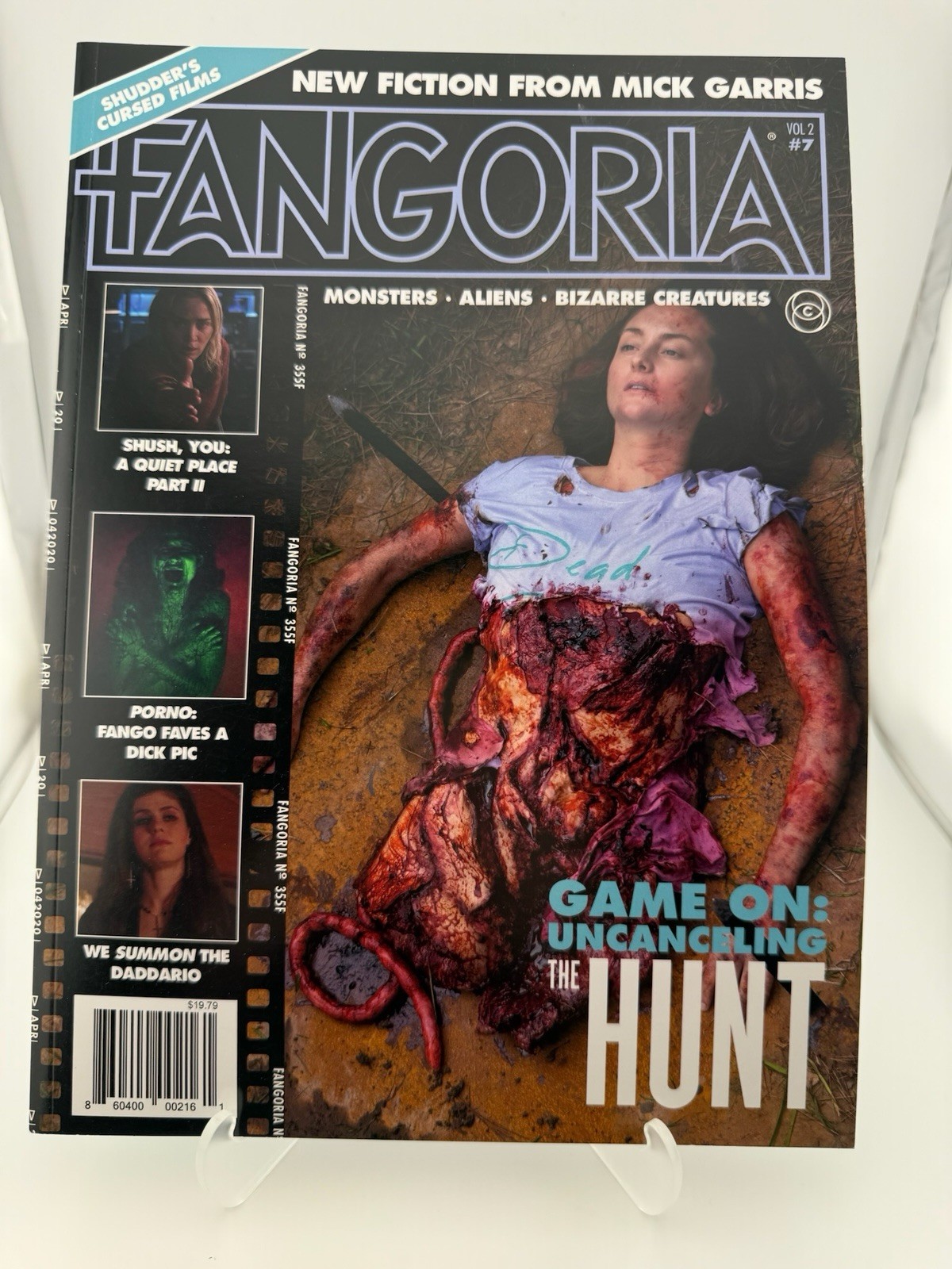 FANGORIA - (Vol. 2, #7) Mock Garris - The Hunt - Shudder’s Cursed Films FANGORIA - (Vol. 2, #7) Mock Garris - The Hunt - Shudder’s Cursed Films