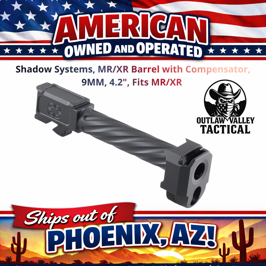 Shadow Systems, MR/XR Barrel with Compensator, 9MM, 4.2\ Shadow Systems, MR/XR Barrel with Compensator, 9MM, 4.2\