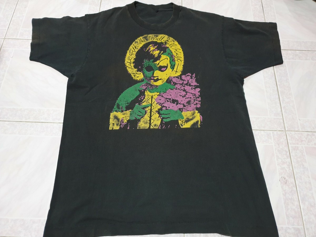 Retro MY LIFE WITH THE THRILL KILL KULT Band Cotton Black S-5XL T Shirt EN947
