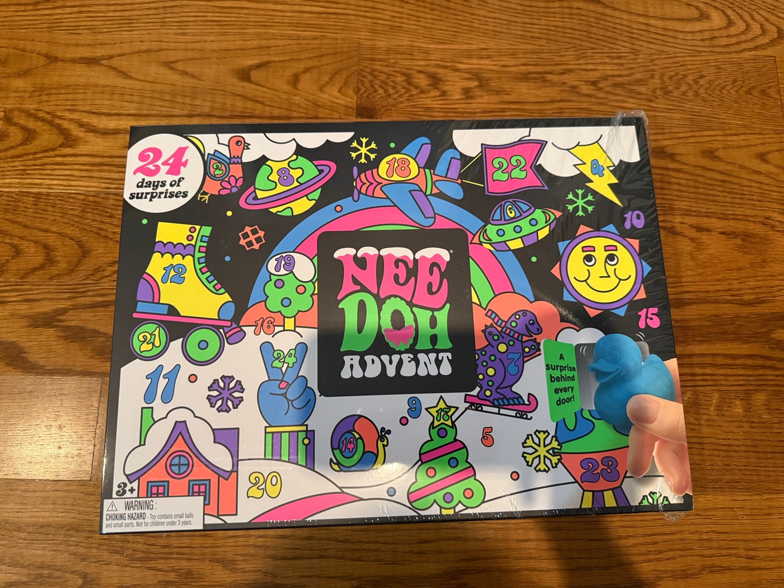 NeeDoh Holiday Advent Calendar 2026, 100% Authentic Factory Sealed, RARE FIND