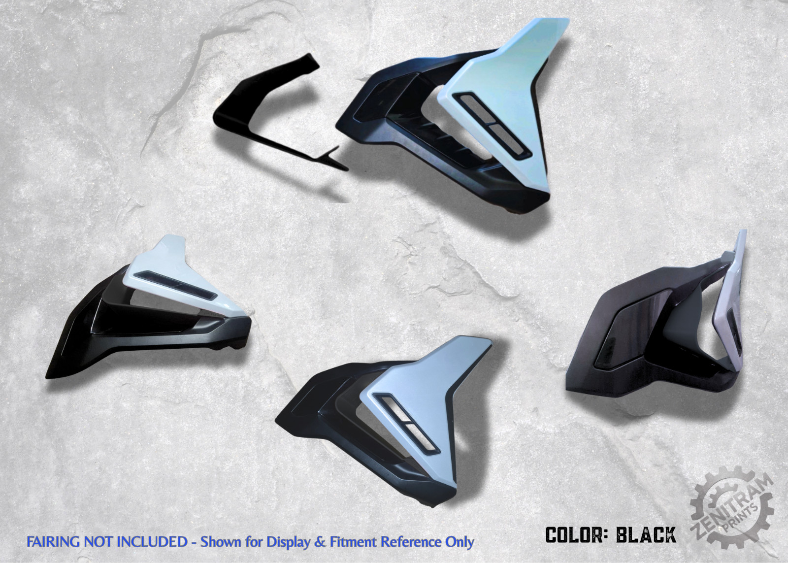 Claw Series Clip-On Air Deflectors/Heat Shield -900 Models (2024-2026)