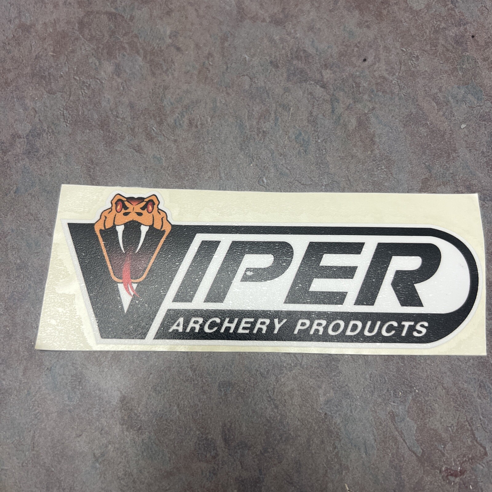 vtg - 1990s Archery Bow Bowhunting sticker - Viper Archery Products Sticker vtg - 1990s Archery Bow Bowhunting sticker - Viper Archery Products Sticker
