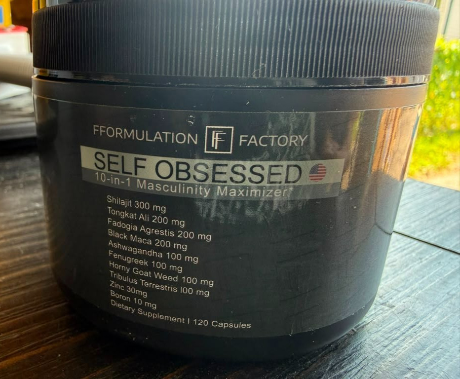 Formulation Factory Self Obsessed 10-in-1 Masculinity Maximizer for Men Formulation Factory Self Obsessed 10-in-1 Masculinity Maximizer for Men
