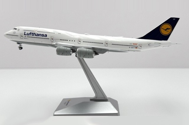 YY74807 YY Wings 747-8I 1/400 Model D-ABYP Lufthansa
