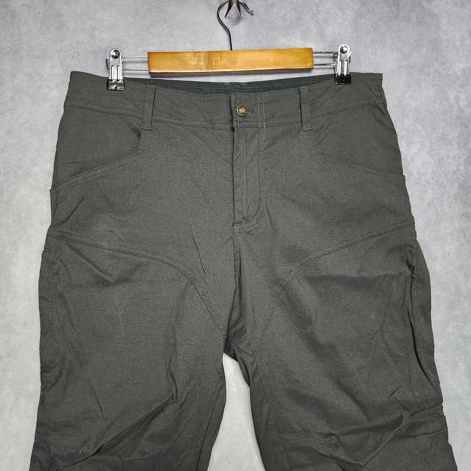 13th Heaven Co Mens Black Tactical Outdoor Hiking Pants 32x32 Utility Technical