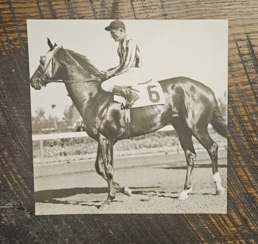 1936 Press Photo - Kentucky Derby Favorite Brevity Before Running Second